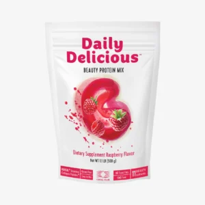 Daily Delicious Beauty Shake rasberry coral club